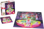 Polly Pocket Mattel Jigsaw Puzzle com 500 peças interligadas &amp mini-pôster, imagem de Micro Doll Playset, Presente para Colecionadores &amp Crianças Idades 8 Anos De Idade &amp Up