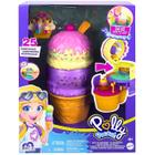 Carro Carnaval de Sorvete Polly Pocket DVJ67 Mattel - Bonecas