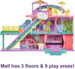 Polly Pocket Unicorn Party Large Compact Playset com Micro Polly & Lila  Dolls, mais de 25 surpresas para descobrir e divertir áreas de jogo da  festa da princesa: Bouncy House, Castle, Swings