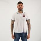 Polo Corinthians Stripe Branca