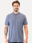 Polo Ellus Masculina Piquet Triple Short Signature Azul índigo