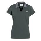 Polo Feminina Gola listrada MINI