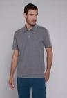 Polo Individual Slim Fit Cinza