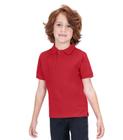 Polo Infantil Masculina Em Cotton Trick Nick Vermelho