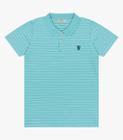 Polo Infantil Masculina Listrada Trick Nick Azul