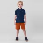 Polo Infantil menino em piquet comfort Mundi