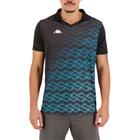 Polo Kappa Wayne Preto - Masculino