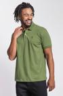 Polo Masculina Meia Malha Polo Wear Verde Escuro