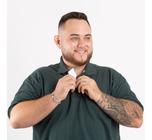 Polo Piquet Com Bordado Plus Size G4 E G5