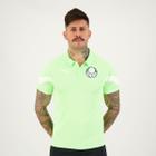 Polo Puma Palmeiras Treino Verde Fluorescente