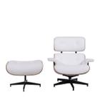 Poltrona/Cadeira com Puff Eames Or Design