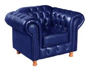 Poltrona Chesterfield com Capitonê Luís Xv