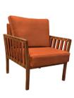 Poltrona decorativa luxo califórnia dora bela