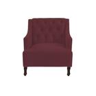 Poltrona genesis suede bordo - VH MOVEIS