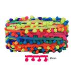 Pom Pom Grelot Multcor 20mm NYBC 25m