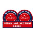 Pomada de cabelo Old Spice Classic Medium Hold, embalagem dupla de 65 ml