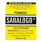 Pomada Saralogo 30g Antisséptica Cicatrizante Ferida Cães Gatos