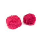 Pompom Pelo Decorativo Pink - Nº7 - 2 Un - Artegift - Rizzo