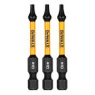 Ponta Torx T10 FlexTorq 2-1/4" 3 Peças DWAF2TX10IR3 DeWalt