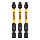 Ponta Torx T25 FlexTorq 2-1/4 - 3 Peças DWAF2TX25IR3 DeWalt