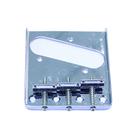 Ponte para Guitarra Telecaster Dolphin Cromada c/ 3 Saddles