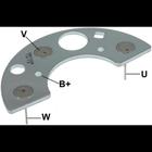 Ponte retificadora 55Ah 12V Mf 272 4X2 1991 a 1995 Gauss