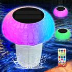 Pool Chlorine Floater Pet Baby com luz solar para piscina