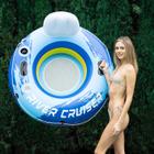 Pool Floats Sunrio New River Tube com encosto e porta-copos