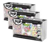 Pop Bolso Lenços de Papel Kit com 3 Unidades - 6 Pacotes com 15 Folhas Cada - DAMAPEL