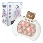 Pop It Eletronico Quick Push Console Anti Stres Urso Toy
