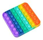 Pop it fidget rainbow bolha brinquedo anti stress ansiedade