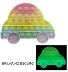 Pop It Fidget Toy Brinquedo Antistress Bolha Brilha Escuro