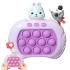 Pop it mini game eletrônico anti estresse infantil vários modos e níveis divertido e satisfatório