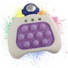 Pop It Mini Game Interativo 4 Modos Som Luzes Astronauta Fidget Sensorial Anti Estresse Ansiedade Portatil - AB.MIDIA