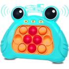 Pop It Game Eletronico Jogo Fast Push Sapinho Com Luz E Som - Fidget Anti Stress Fast Push - Pop It Fidget - Magazine Luiza