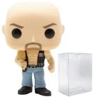 POP WWE: Stone Cold Steve Austin com Belt Funko Pop! Boneco de vinil (fornecido com capa protetora compatível com Pop Box), multicolorido, 3,75 polegadas