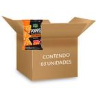 Popps Chips De Pipoca Queijo Nacho Sem Glúten Roots To Go Contendo 3 Unidades De 35g Cada