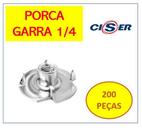 Porca Garra 1/4 Unc Ciser Zincada - 200 Peças