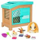 Porquinho-da-índia Toy Little Live Pets Mama Surprise com 3 bebês