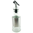 Porta Azeite de Vidro e Aço Inox 200ml - Aliança