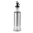 Porta Azeite ou Vinagre com Dosador - Vidro e Inox - 300 ml