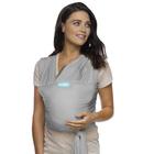 Porta-bebês Moby Wrap Classic Stone Grey para recém-nascidos e bebês