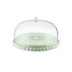 Porta Bolo com Domo BPA Free 36Cm Grande Tiffany - Verde Malva - Guzzini