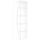 Porta Camarão Frisada C/ Fundo Primer Branco UV CM01 72x210cm - Só a Porta