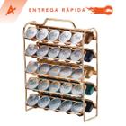 Porta Cápsulas Nespresso Gold Rose Organizador 50 unidades - Chastory