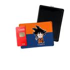 Carteira slim dragon ball goku esferas do dragão desenho geek