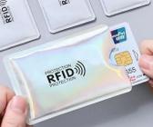 Porta Cartões Anti-furto Com Proteção Rfid -5 Unidades
