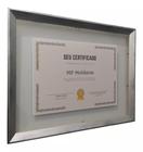 Porta Certificado A3 30x40 Diploma Quadro Foto Com Vidro