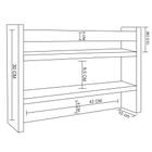 Porta Chave Organizador Trovarelli Branco - Móveis Trovarelli