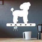 Porta Chaves de Parede em MDF Poodle Toy - PS Decor